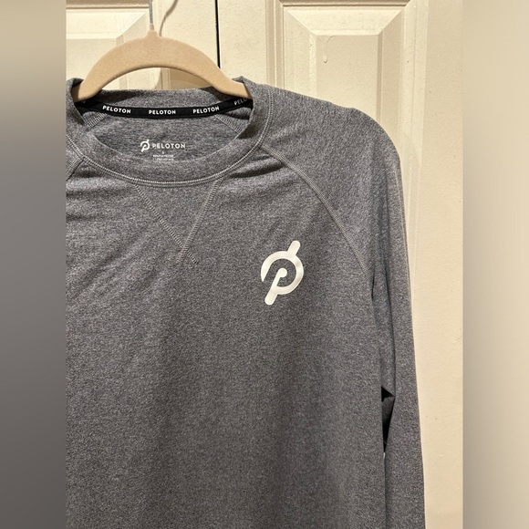 Peloton Men’s Dreamblend Crewneck Pullover Heather Gray , size Small - Picture 4 of 10